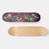 De Planeet Draken Skateboard (Horizontaal)