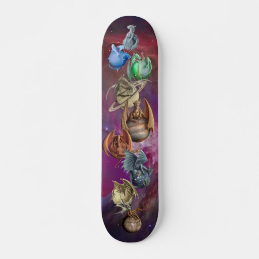 De Planeet Draken Skateboard (Voorkant)