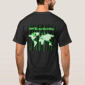 De planeet hacken t-shirt (Achterkant)