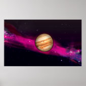 De planeet Jupiter Poster (Voorkant)