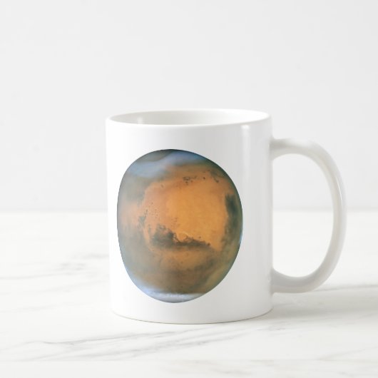 De planeet Mars Koffiemok (Rechts)