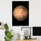 De planeet Mars Poster (Thuiskantoor)