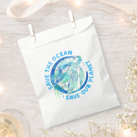 De planeet opslaan bedankzakje (Geknipt)