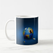 De planeet opslaan koffiemok (Links)