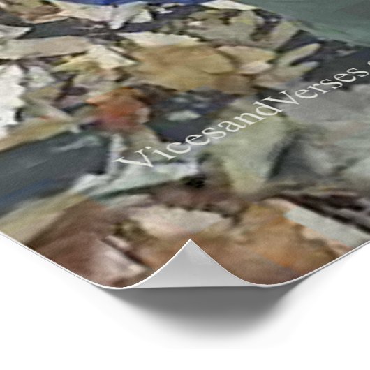 De planeet opslaan poster (Hoek)