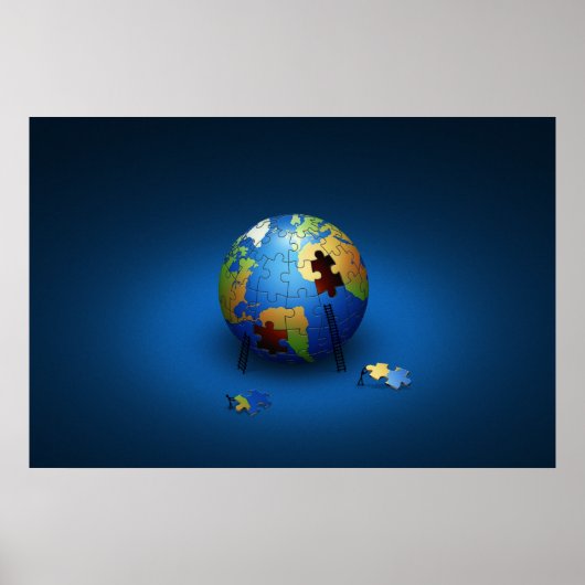 De planeet opslaan poster (Voorkant)