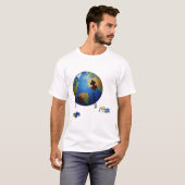 De planeet opslaan t-shirt (Voorkant volledig)