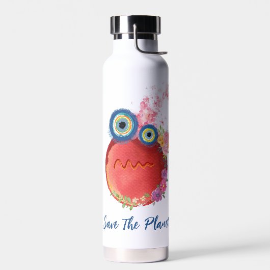 De planeet opslaan waterfles (Links)