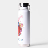 De planeet opslaan waterfles (Achterkant)