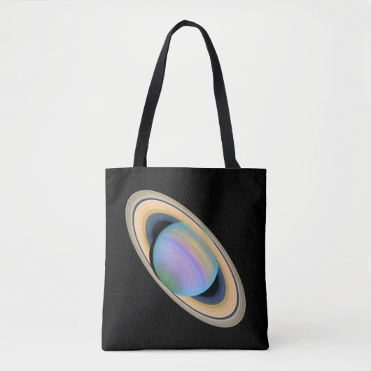 De planeet Saturn Tote Bag (Voorkant)