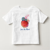 De planeet T-shirt opslaan (Voorkant)