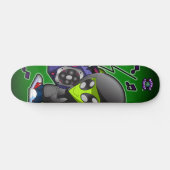De Planet Cazmo Alien! Skateboard (Horizontaal)