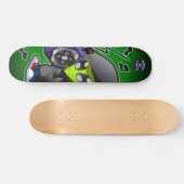 De Planet Cazmo Alien! Skateboard (Horizontaal)