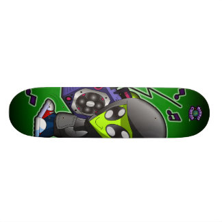 De Planet Cazmo Alien! Skateboard