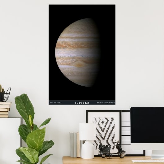 De Planet Jupiter Poster (Thuiskantoor)