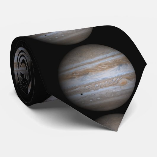 De Planet Jupiter Stropdas (Opgerold)