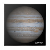 De Planet Jupiter Tegeltje (Voorkant)