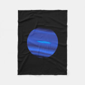 De Planet Neptune Fleece Deken (Voorkant)