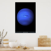 De Planet Neptune Poster (Keuken)
