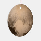 De Planet Pluto Keramisch Ornament (Rechts)