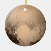 De Planet Pluto Keramisch Ornament (Voorkant)