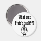 De Planet Pluto Magnet (Voorkant / Achterkant)