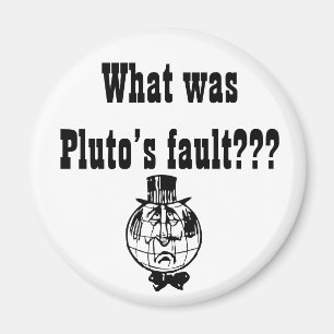 De Planet Pluto Magnet