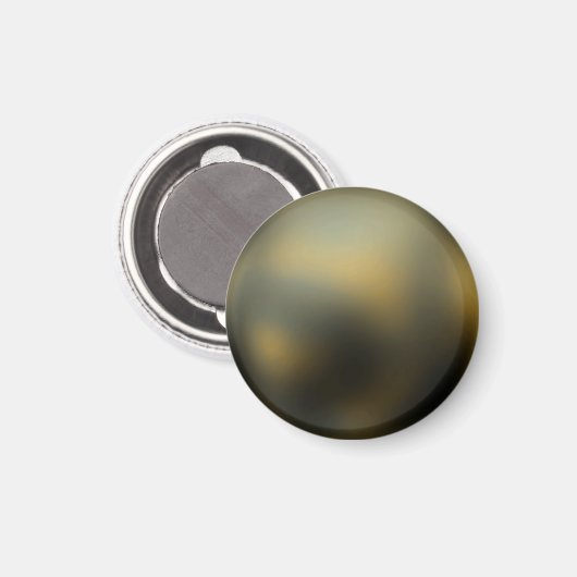 De Planet Pluto Magnet (Voorkant / Achterkant)