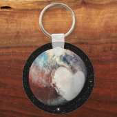 De Planet Pluto Sleutelhanger (Voorkant)