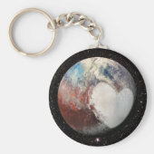 De Planet Pluto Sleutelhanger (Voorkant)