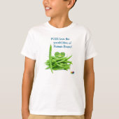 De Planet Podz™ "Human Beans" T-shirt (Voorkant)