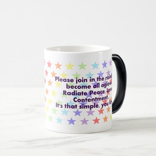 De Planet PODZ™ - "R" Morphing-Mok Magische Mok (Voorkant rechts)