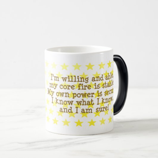 De Planet PODZ™ - "RAM's" morphing-Mok Magische Mok (Voorkant rechts)