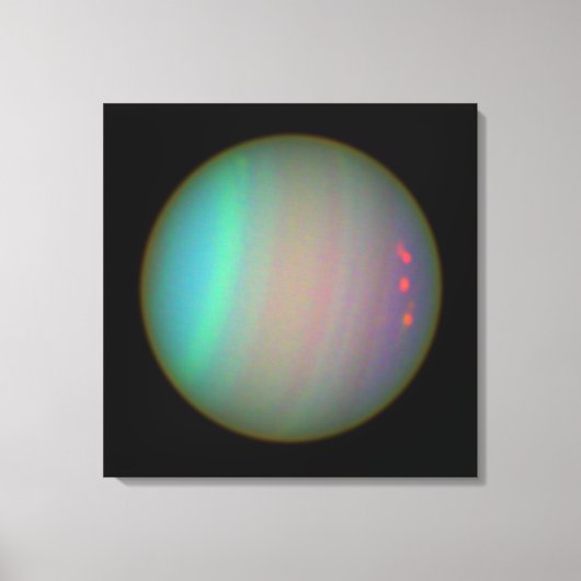 De Planet Uranus Canvas Afdruk (Voorkant)