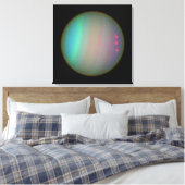 De Planet Uranus Canvas Afdruk (Insitu (Slaapkamer))