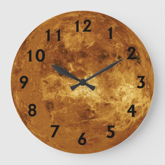 De Planet Venus Grote Klok (Voorkant)