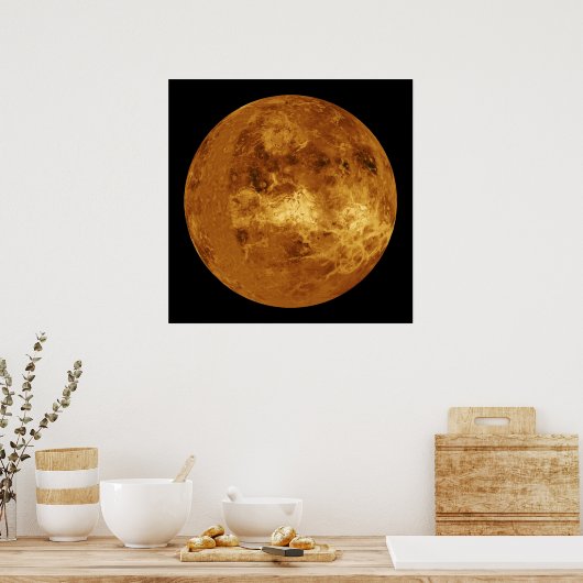 De Planet Venus Poster (Keuken)