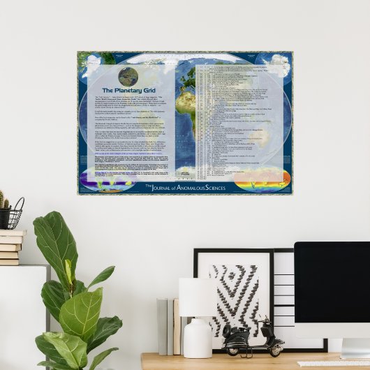 De planetaire rastersleutel poster (Thuiskantoor)