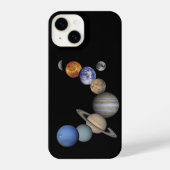 De planeten van ons zonnestelsel iPhone hoesje (Achterkant)