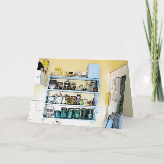 De Planken van de Keuken van Patsy Kaart (Voorkant)