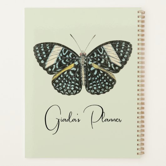 De Planner van Giada, de Planner van de douanenaam (Achterkant)