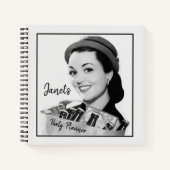 De Planner van het Huis van de Stomme Mid-eeuwse D Notitieboek (Voorkant)