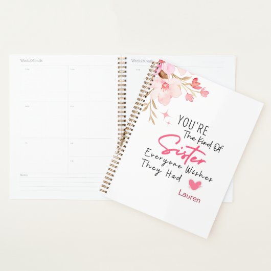De Planner Voor De Perfecte Zus - Persoonlijke Cad (Display)