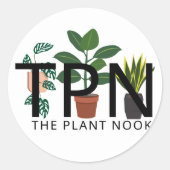 De Plant Nook Sticker (Voorkant)