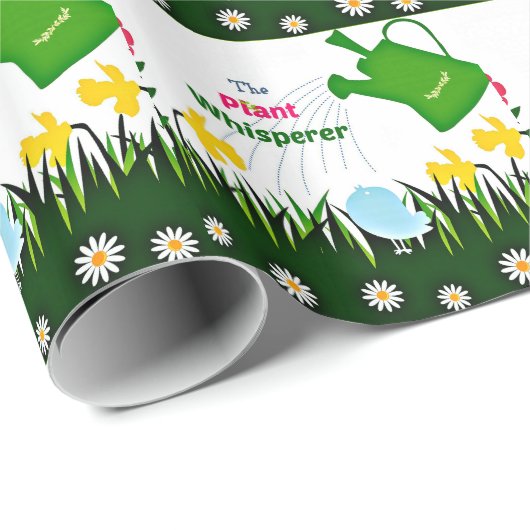 De Plant whisker Cadeaupapier (Rol Hoek)