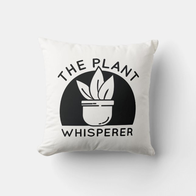 De Plant whisker Kussen (Voorkant)