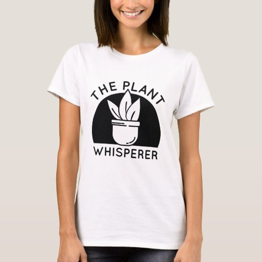 De Plant whisker T-shirt (Voorkant)