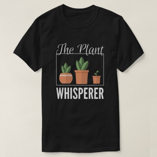 De Plant whisker T-shirt (Design voorkant)