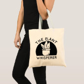 De Plant whisker Tote Bag (Voorkant (product))