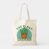 De Plant whisker Tote Bag (Achterkant)